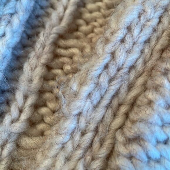 Aerie alpaca blend knit open front cardigan size medium - Picture 6 of 15